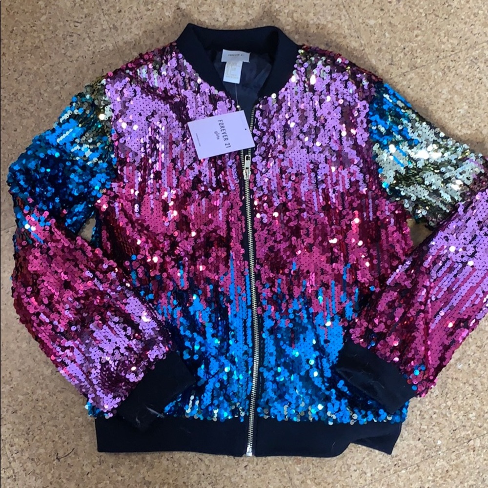 Hombre sequin jacket